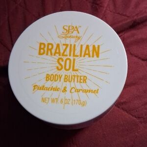Brazilian Sol Pistachio & Caramel Body Butter - White